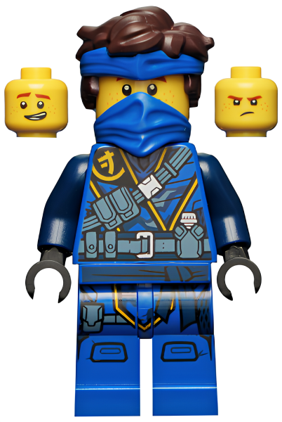 Минифигурка Lego Jay - The Island, Mask and Hair with Bandana njo692 U